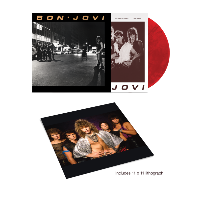 Bon Jovi 40th Anniversary by Bon Jovi - Limited Edition Ruby LP - shop now at Bon Jovi store