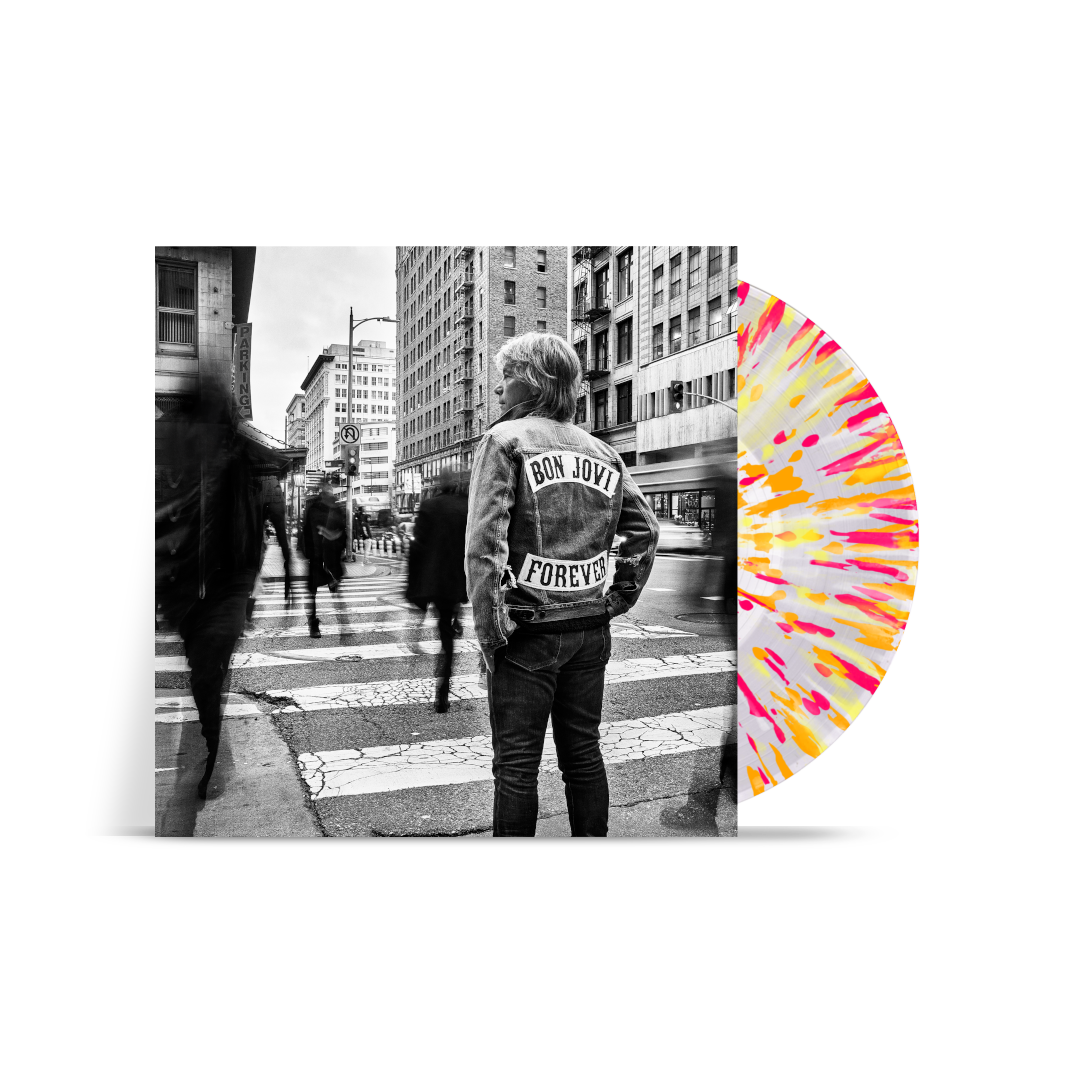 Bon Jovi FOREVER LP - Exclusive Limited Sunburst Vinyl 363316