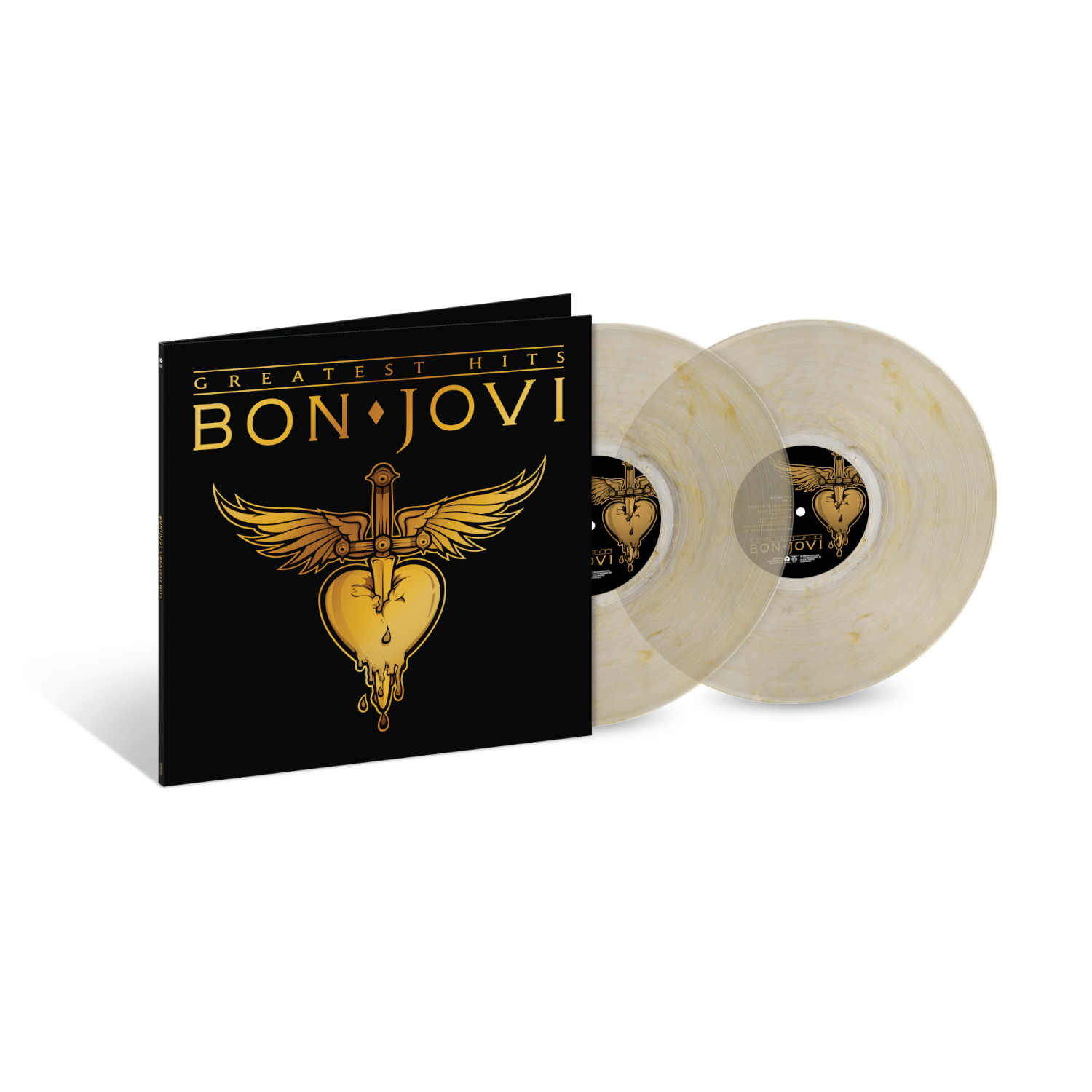 Bon Jovi Greatest Hits Exclusive Limited Coloured 2LP + Litho 369878