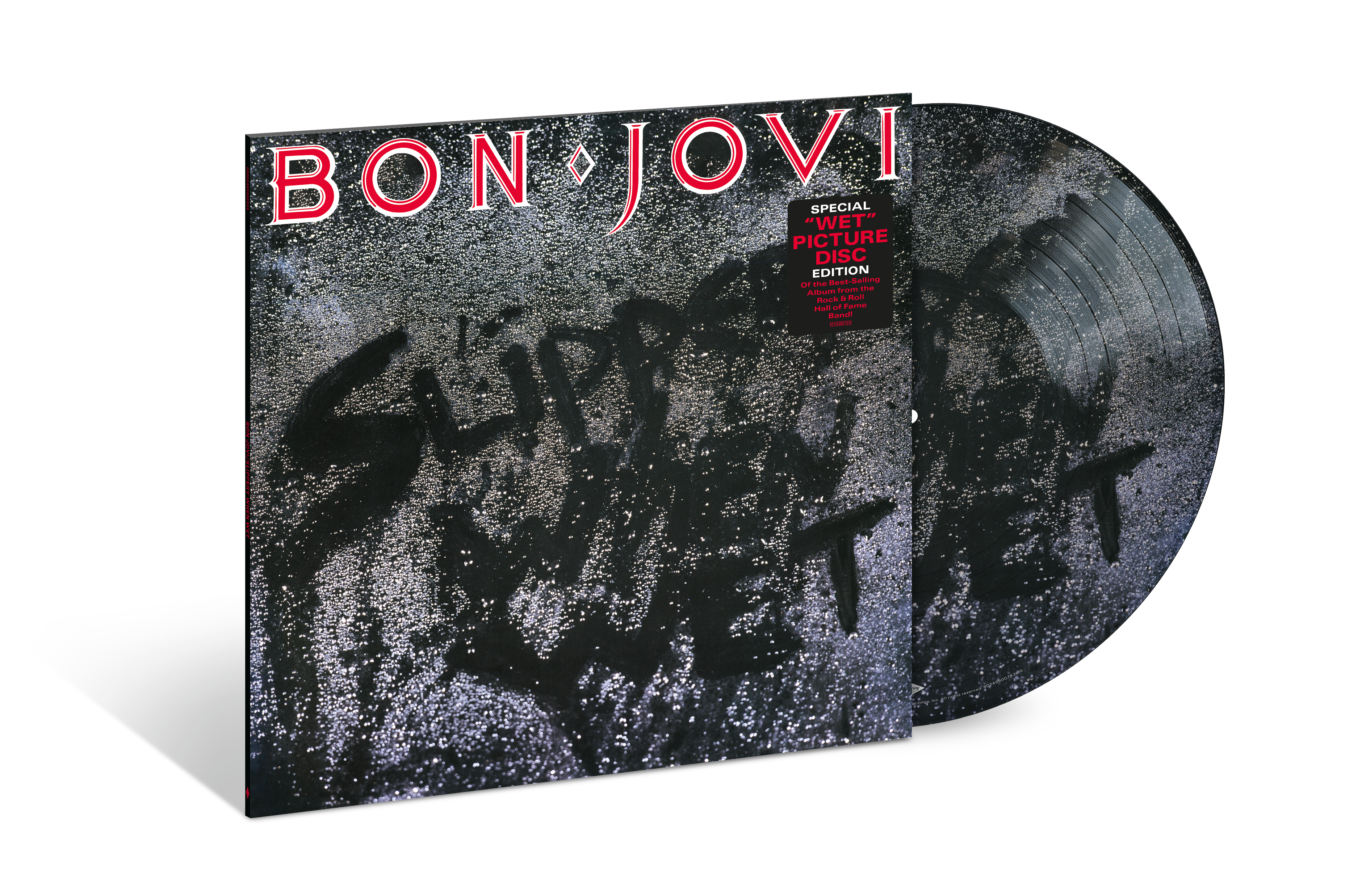 Bon Jovi Slippery When Wet LP - Picture Disc (Limited Edition) 382370