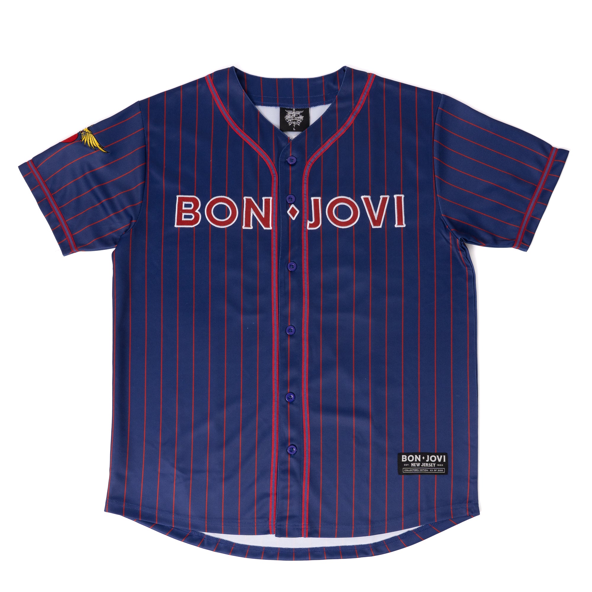 Bon Jovi Spring Baseball Jersey Trikot 451506