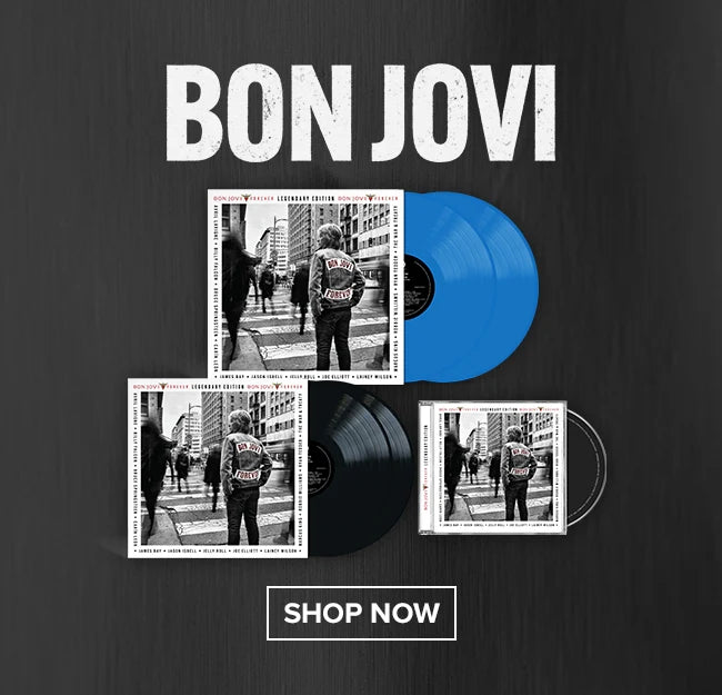 Bon Jovi Forever Vinyl und CD Shop Now